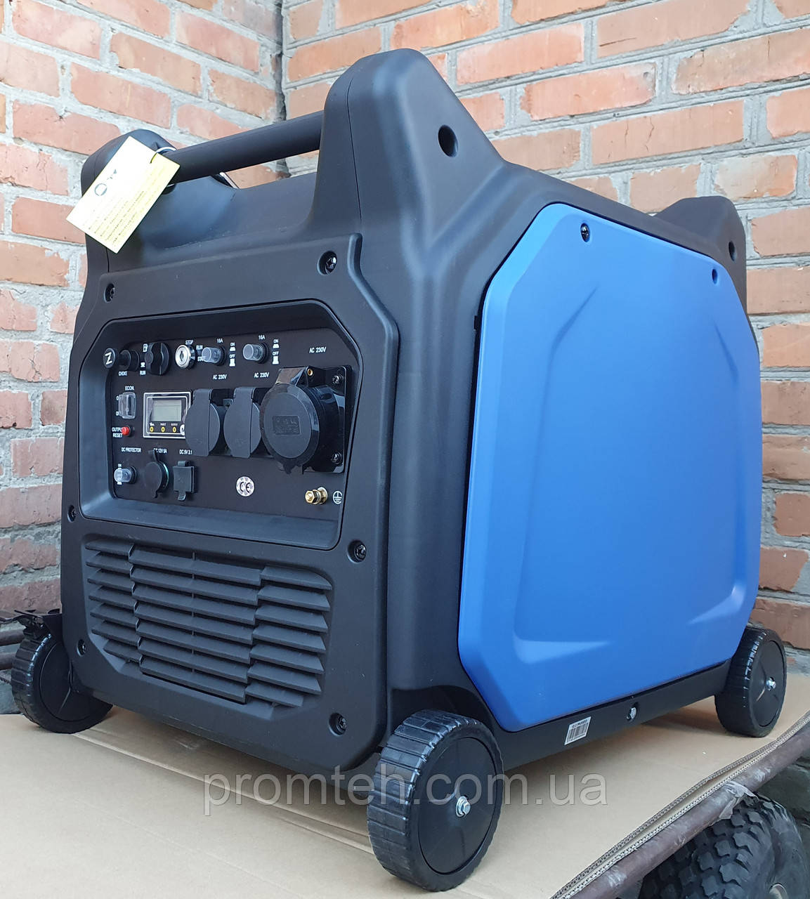 Генератор інверторний XYG6500IE (6.6 кВт, 4-тактний, однофазний, елект. старт)