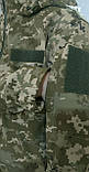 Тактичний військовий костюм, форма піксель софтшел, фото 4
