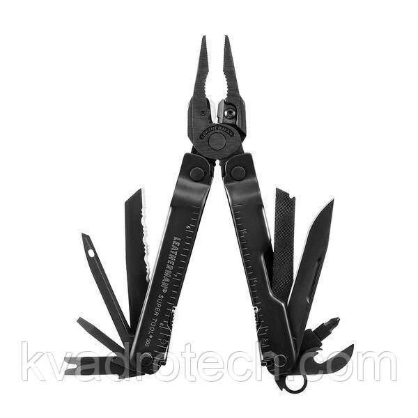 Мультиінструмент LEATHERMAN Super Tool 300M BLACK, чохол MOLLE (черн), картонна коробка