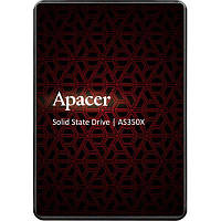 Накопичувач SSD  256GB Apacer AS350X 2.5" SATAIII 3D SLC (AP256GAS350XR-1)