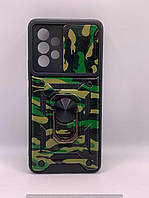 Ударопрочный чехол Camshield Serge Ring Camo для Samsung Galaxy A53 5G (Зеленый / Army Green) 54673