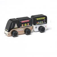 Іграшка дерев'яна Машинка мандруюче кафе №15542