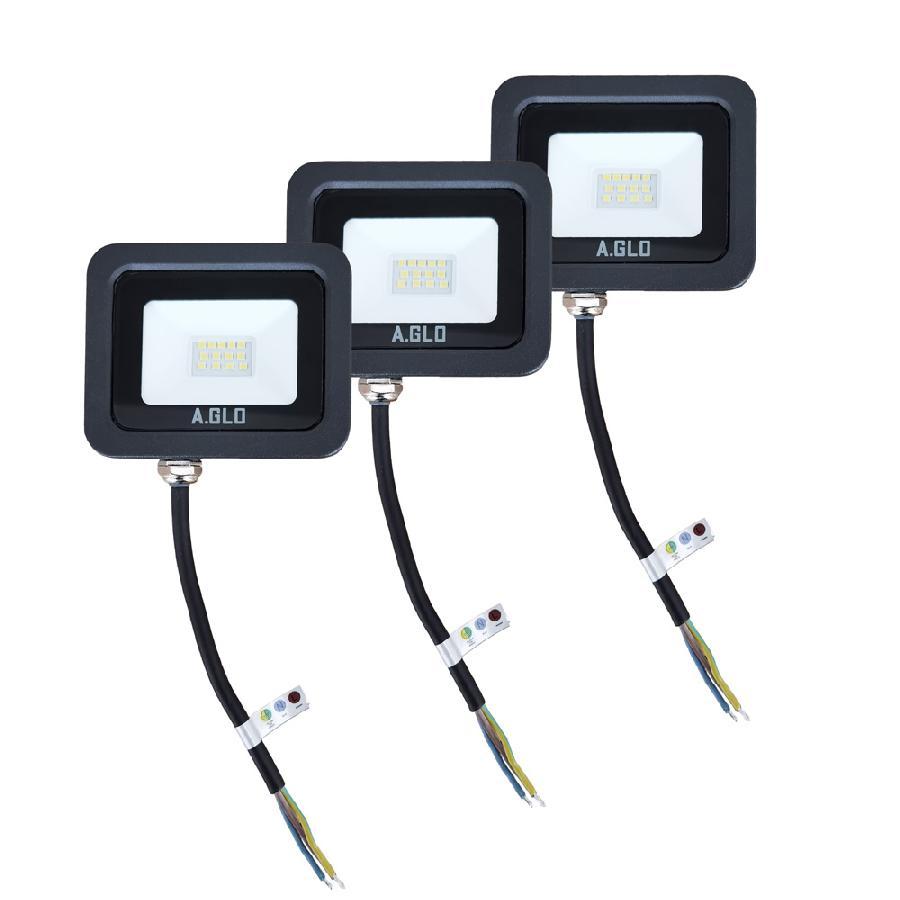Набір із 3 прожекторів світлодіодних A.GLO GL-11-10 10 W 6400 K
