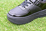 Демісезонні дитячі кросівки nike Jong Golf black для дівчинки чорні р32-37, фото 8