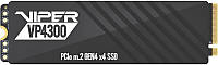 Накопитель твердотельный SSD 1TB Patriot VP4300 M.2 2280 PCIe 4.0 x4 3D TLC (VP4300-2TBM28H)