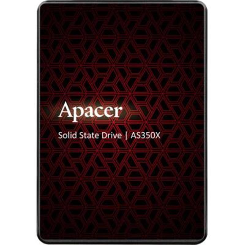 Накопитель твердотельный SSD  128GB Apacer AS350X 2.5" SATAIII 3D SLC (AP128GAS350XR-1)