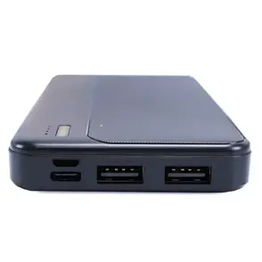 Портативний зарядний пристрій Power Bank Inkax PB-01A 10000mAh Павербанк USB білий, фото 4