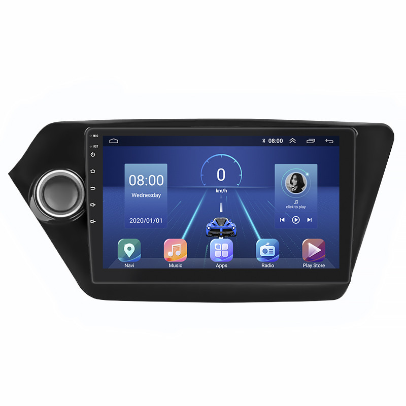 Штатна магнітола Lesko для Kia K2 III (QB) 2011-2017 екран 9" 4/64Gb 4G Wi-Fi GPS Top