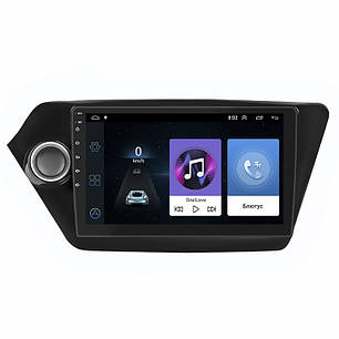 Штатна магнітола Lesko для Kia K2 III (QB) 2011-2017 екран 9" 1/16Gb Wi-Fi GPS Base Кіа, фото 1