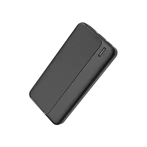 Портативний зарядний пристрій Power Bank Inkax PB-01A 10000mAh Павербанк USB чорний, фото 1