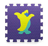 Килимок пазл EVA Тварини масажний, розмір пазлу 31 х 31 см, фото 10