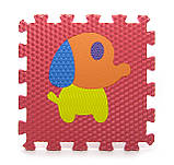 Килимок пазл EVA Тварини масажний, розмір пазлу 31 х 31 см, фото 2