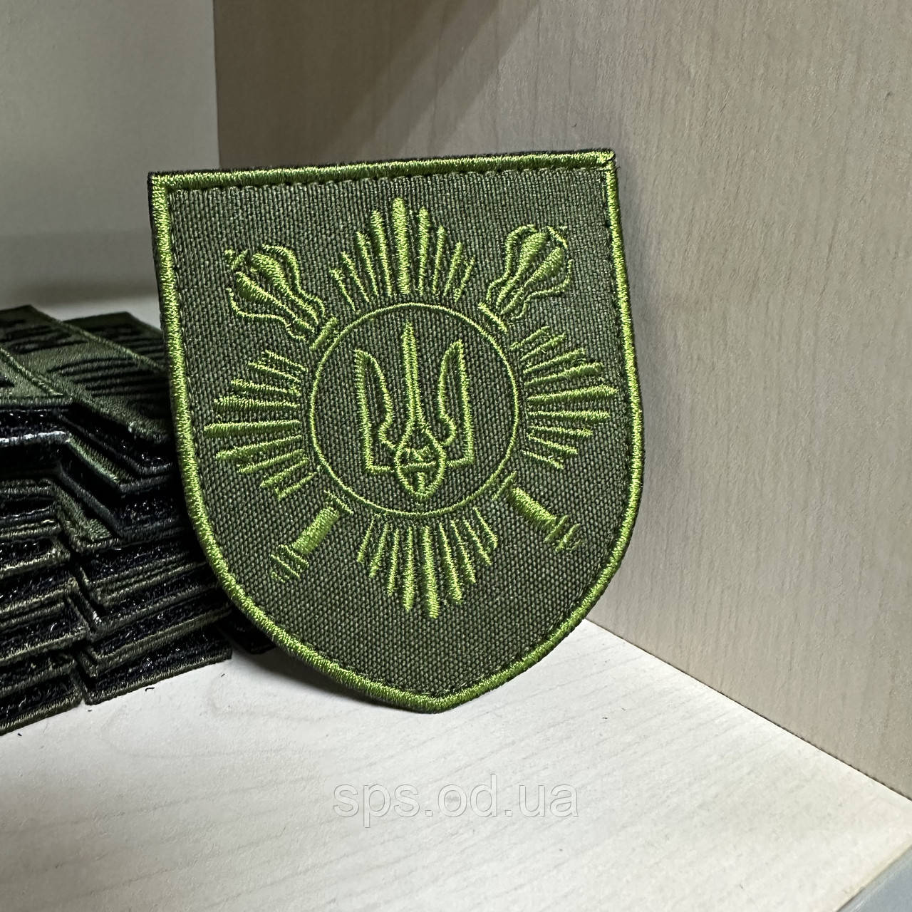 №13 Шеврон Президентский полк. "Окремий полк президента України" на оливі 8*7 см