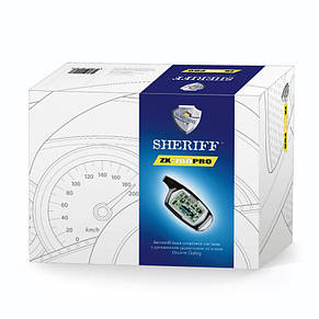Дувухобна автосигналізація Sheriff ZX-750PRO, фото 1