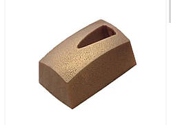 Полікарбонатна форма для шоколаду прямокутний з ямкою МА1628 30 шт.