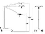 Світильник операційний Exled 300М Медапаратура, фото 3