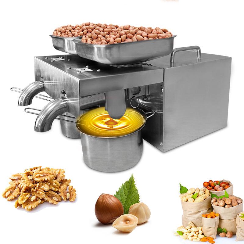 Двойной шнековый маслопресс Oil Extractor OP-1200M пресс для холодного ...