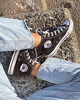 Высокие черные классические Converse All Star 36-41 39