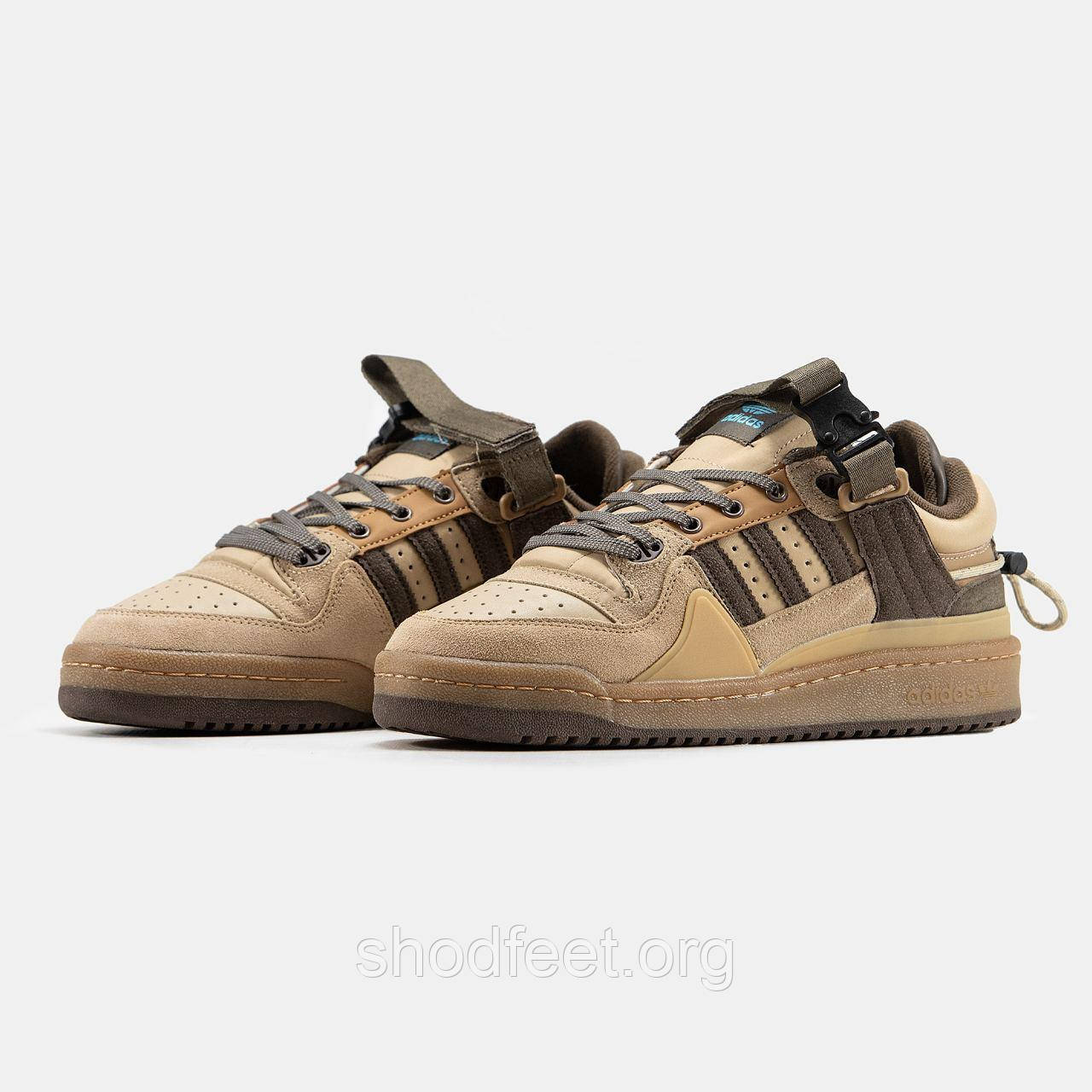 Adidas Forum 84 x Bad Banny First Cafe Адідас Форум 84 х Бед Бені Кавовий