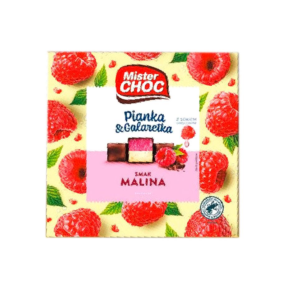 Пташине молоко Mister CHOC Cudne Mlechko malina, 380г