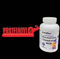 Хондропротектор IronFlex Glucosamine Hondroitin MSM Triple 100tab для суглобів і зв'язок