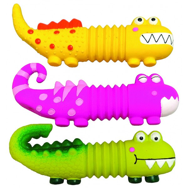 Іграшка для собак латексне звірятко з пищалкою 21 см TatraPet Toys&Fun в асортименті
