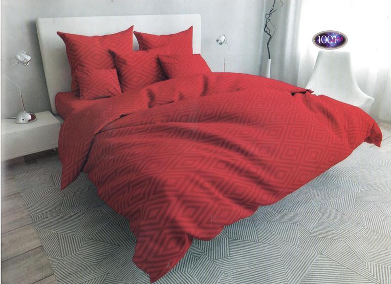 Набір постільної білизни Бязь Голд Люкс №бл493 сім’я, фото 1