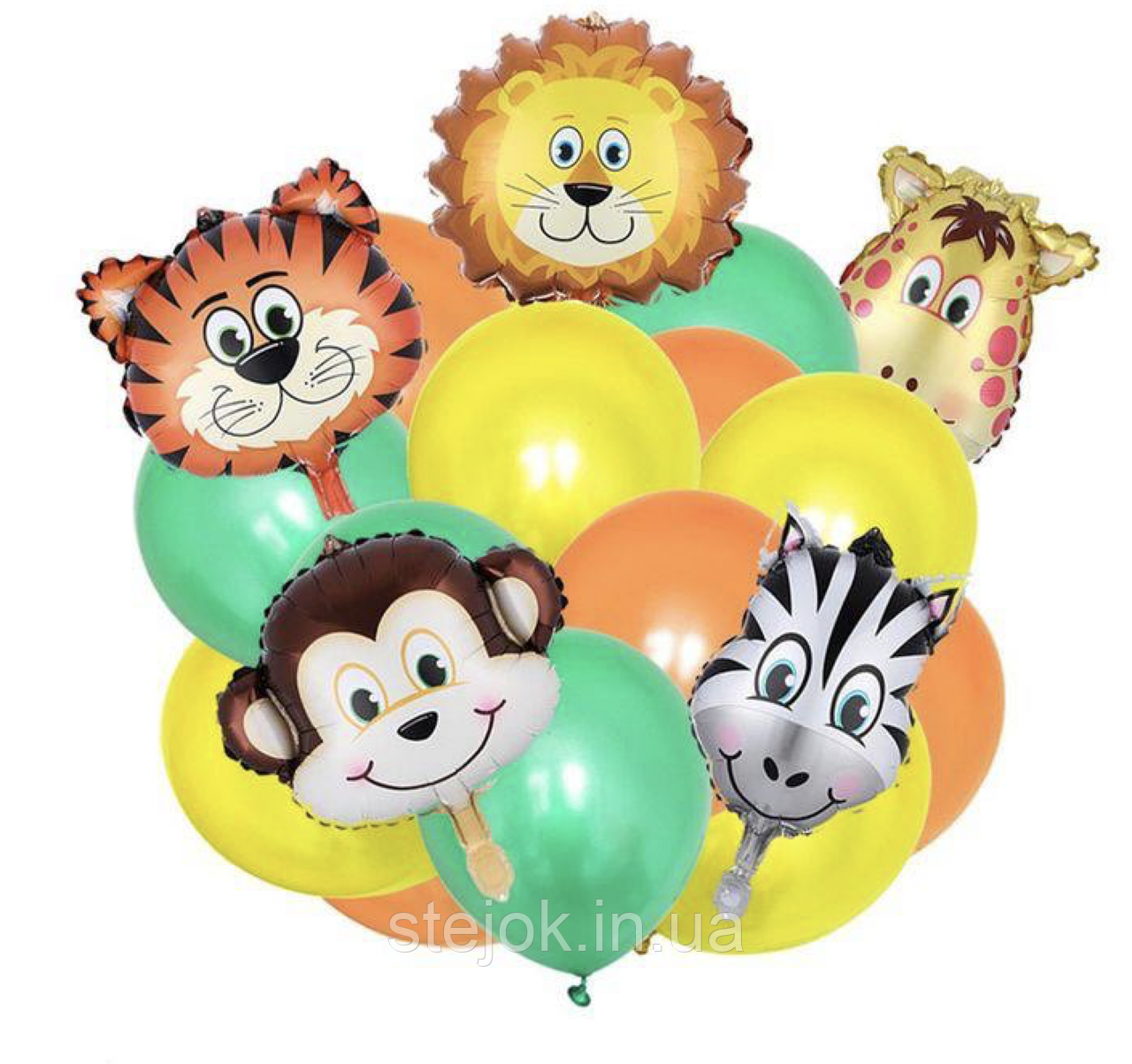 Набір куль для вечірки в стилі сафарі №3454, фото 1