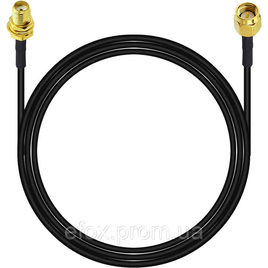 Купить Кабель удлиннитель SMA male - SMA female RG-58 3м, цена 227.92 ...