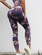 Лосини з ефектом пуш-ап S, Тай-дай Фіолетовий