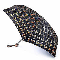 Зонт женский Fulton Tiny-2 L501 Golden Check золотая клетка