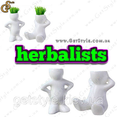 Керамічні трав'янчики Herbalists Man 2 шт.