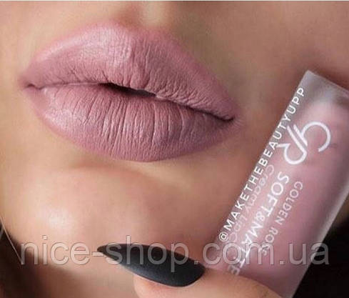 Помада Golden Rose Soft&Matte Creamy Lipcolor №101, фото 3