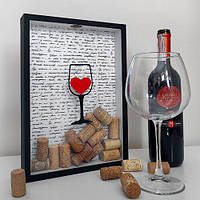 Копилка для винных пробок I like wine (VIN_20A005) TM Presentville