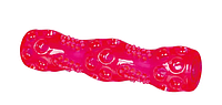 Игрушка для собак Trixie Гантель-лягушка с пищалкой 18 см (латекс)