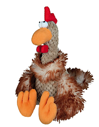 Іграшка для собак Trixie Петух з пискавкою 22 см (плюш)