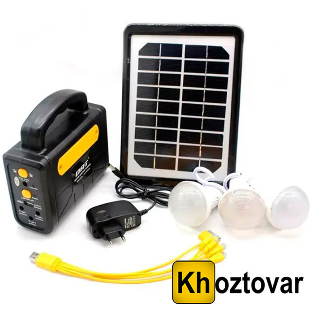 Портативна сонячна автономна система Solar Light DT-9006