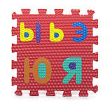 Килимок пазл EVA російська абетка/цифри масажний, розмір пазлу 31 х 31 см, фото 10