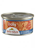 Влажный корм Almo Nature Daily Cat для кошек мусс с океанической рыбой 85 г