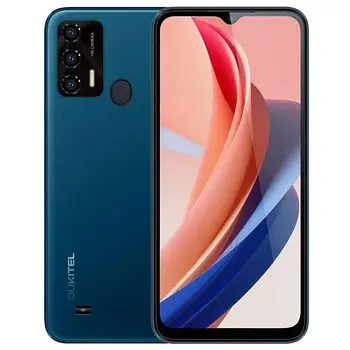 Смартфон OUKITEL C31 Pro 4/64 Gb Blue, 13+0,3 + 0,3/5 Мп, 6.52" IPS, 2 sim, 4G, 5150 mAh