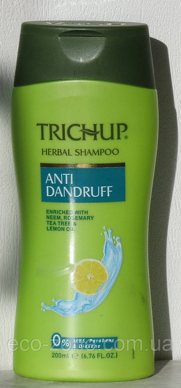 Шампунь проти лупи Тричуп/Trichup Herbal Anti-Dandruff Shampoo /200ml без SLS Термін до 07/2025