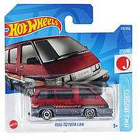 Машинка Hot Wheels 1986 Toyota Van Red HW J-Imports - 2022 Mattel HCT15-M521