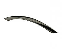 Ручка DC DS26\128 никель черный мебельная металлическая