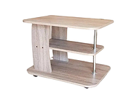 Журнальний столик Люкс кавовий маленький сучасний з дсп у вітальню спальню кімнату журнальні столи столики