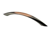 Ручка DC DS26\96 никель черный/медь мебельная металлическая