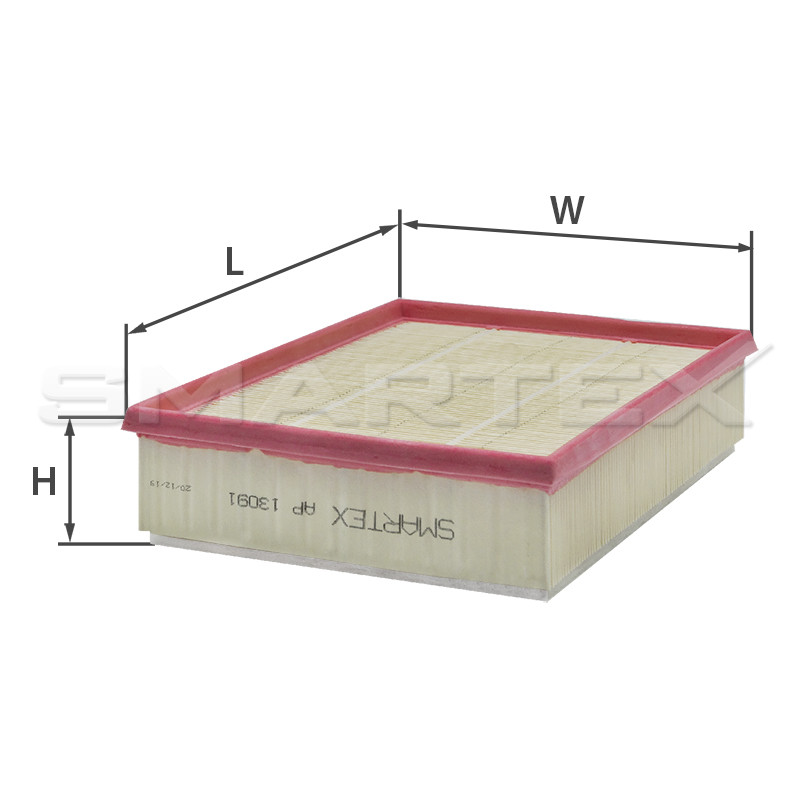 Повітряний фільтр Smartex AP13091 з ПО Volkswagen Caravelle (T4), Transporter (аналог Filtron AP 157/3), фото 1