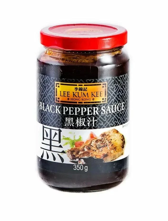 Соус з чорного перцю Lee Kum Kee 350г, фото 1