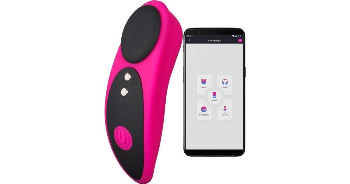 Viboator в трусиках з функціями контролю над смартфоном Lovense Ferri, фото 1