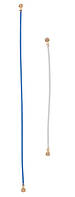 Коаксиальный кабель Samsung G930 Galaxy S7 белый 56мм + голубой 90мм комплект 2