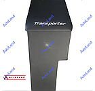 Підлокітник VolksWagen T5 (1+1) з вишивкою Чорний, фото 4